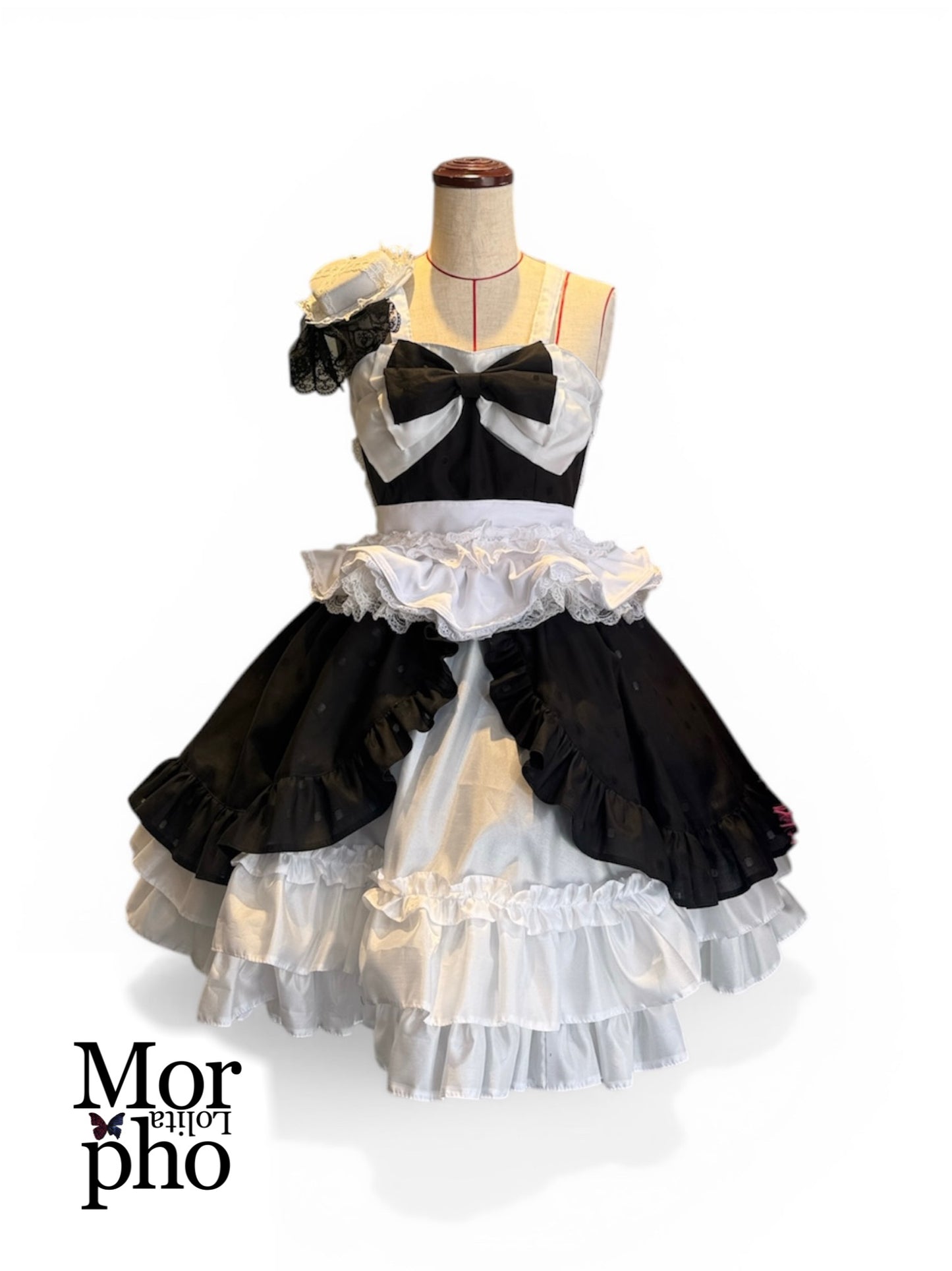 2 Way Whipped Cream Bonnet Apron
