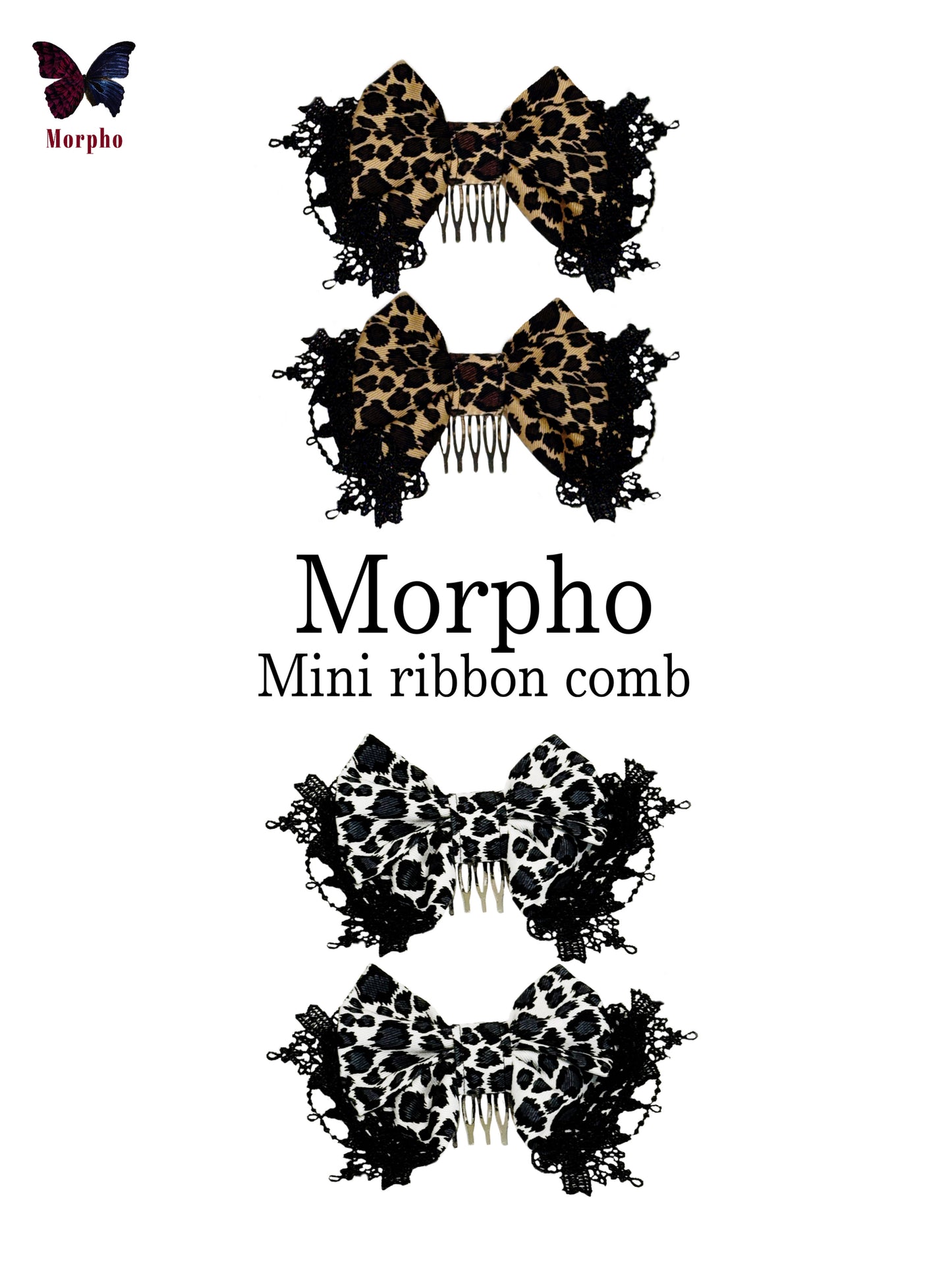 Head Ribbon- "Mini Ribbon Comb"
