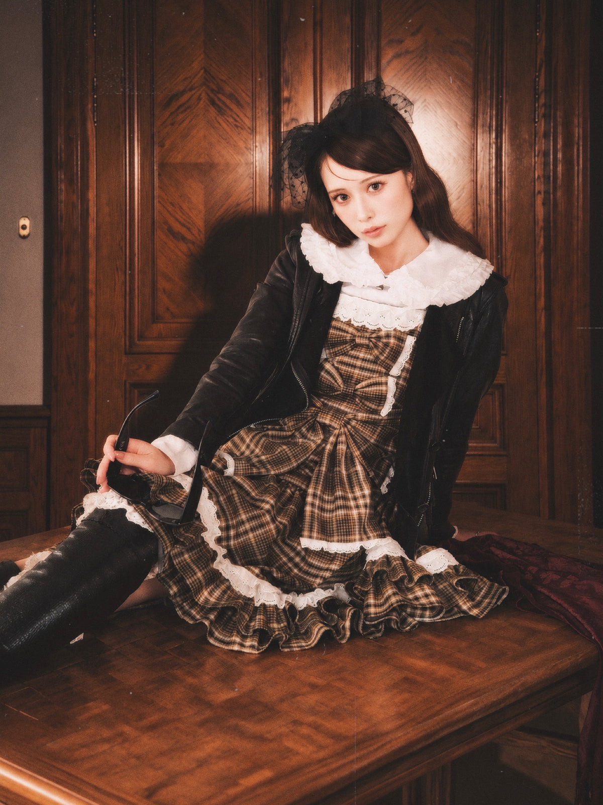 Biscuit Tartan Dress