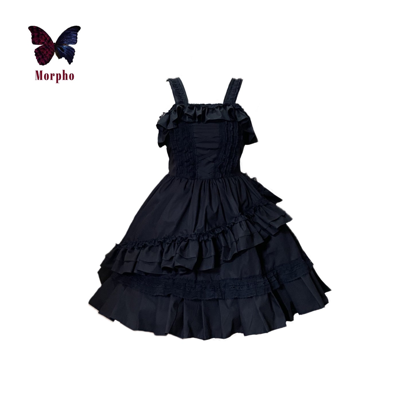 Dress-"Chocolat  Morpho"