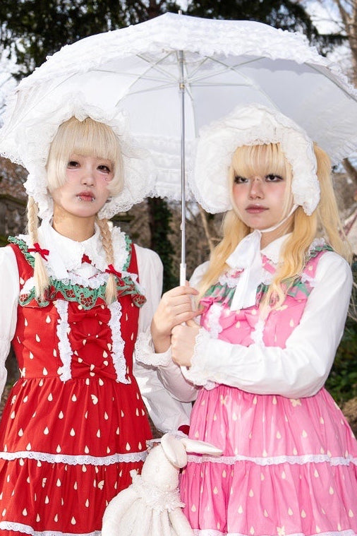 2 Way Whipped Cream Bonnet Apron