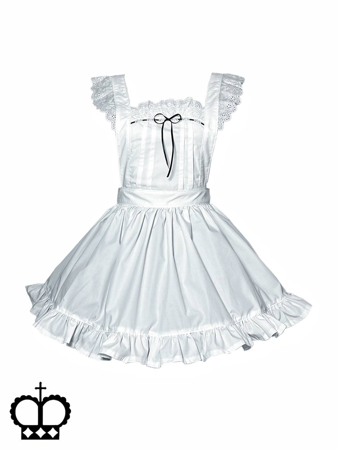 Lady Cotton Lace Apron