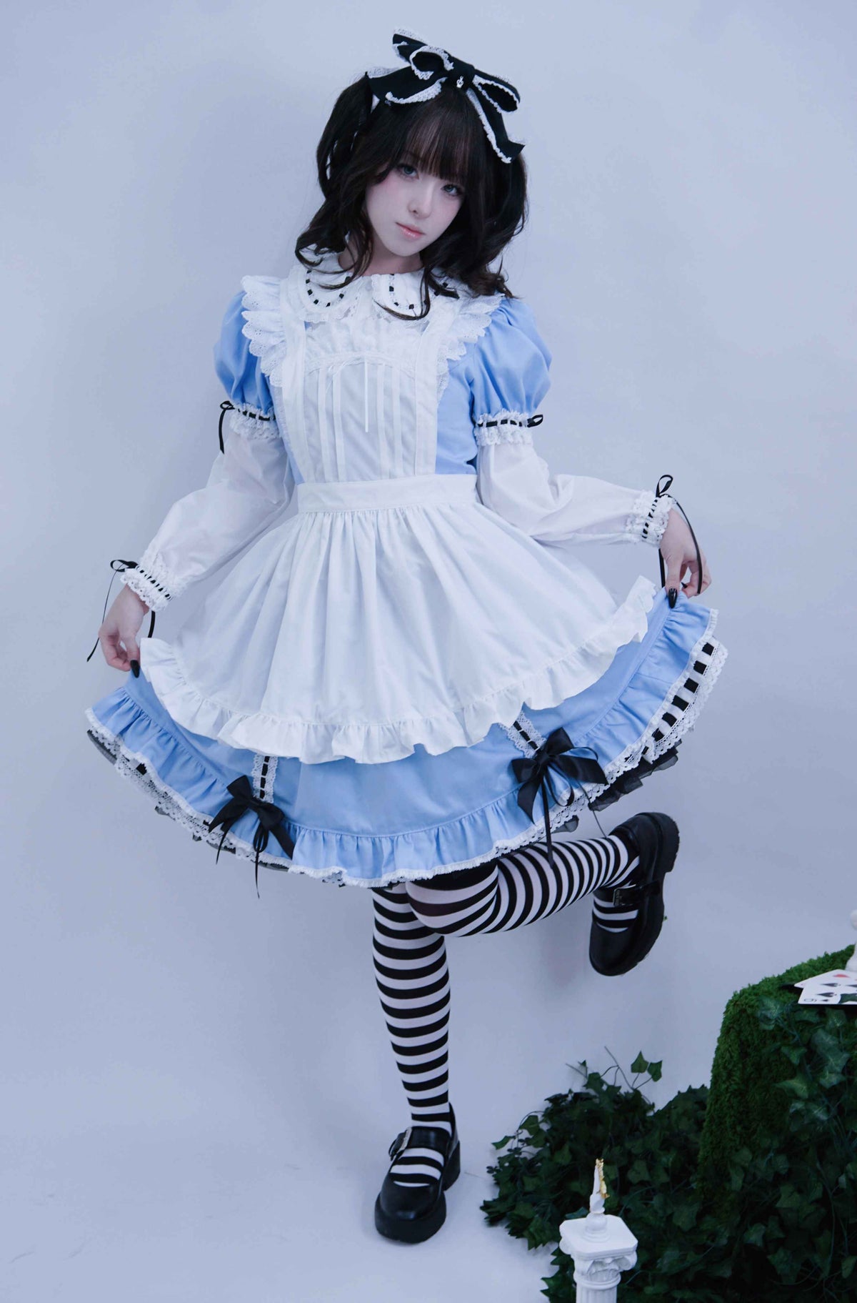 Lady Cotton Lace Apron
