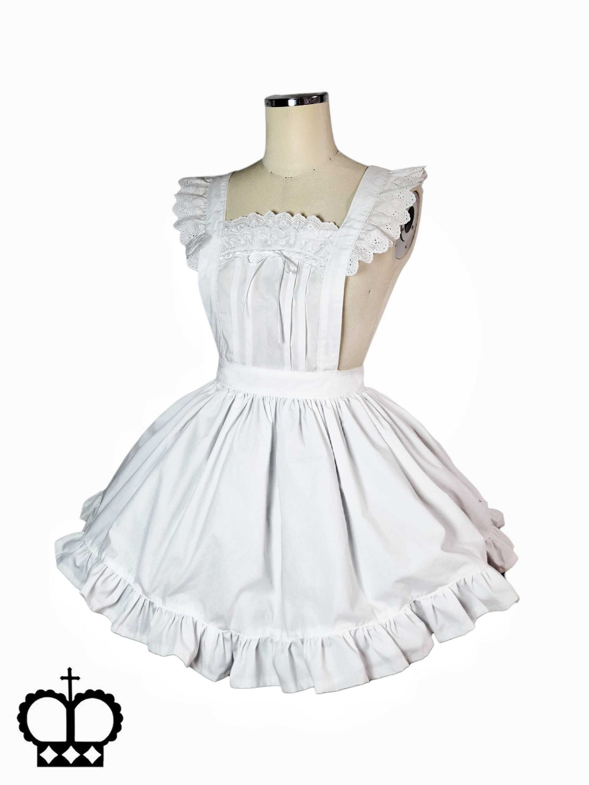 Lady Cotton Lace Apron
