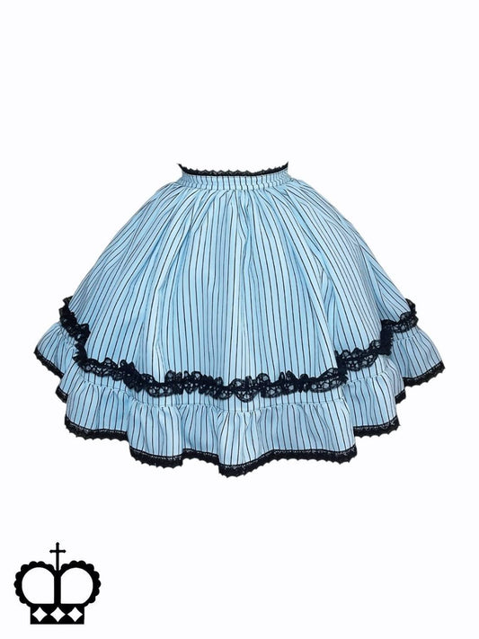 Pinstripe Alice Skirt